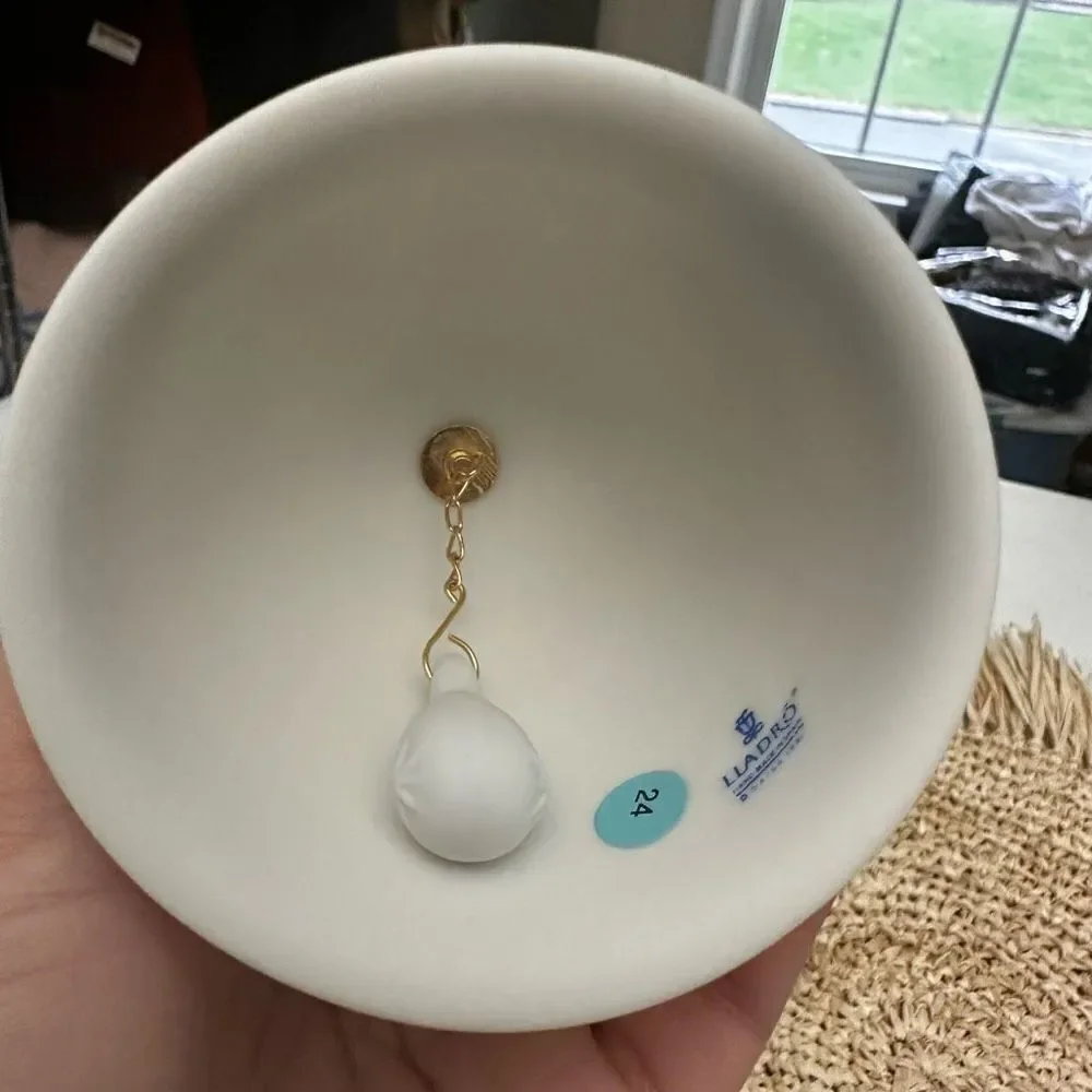 LLADRO Vintage 1991 Christmas Ornament‎ Collection Bell Nativity Scene w/ Box